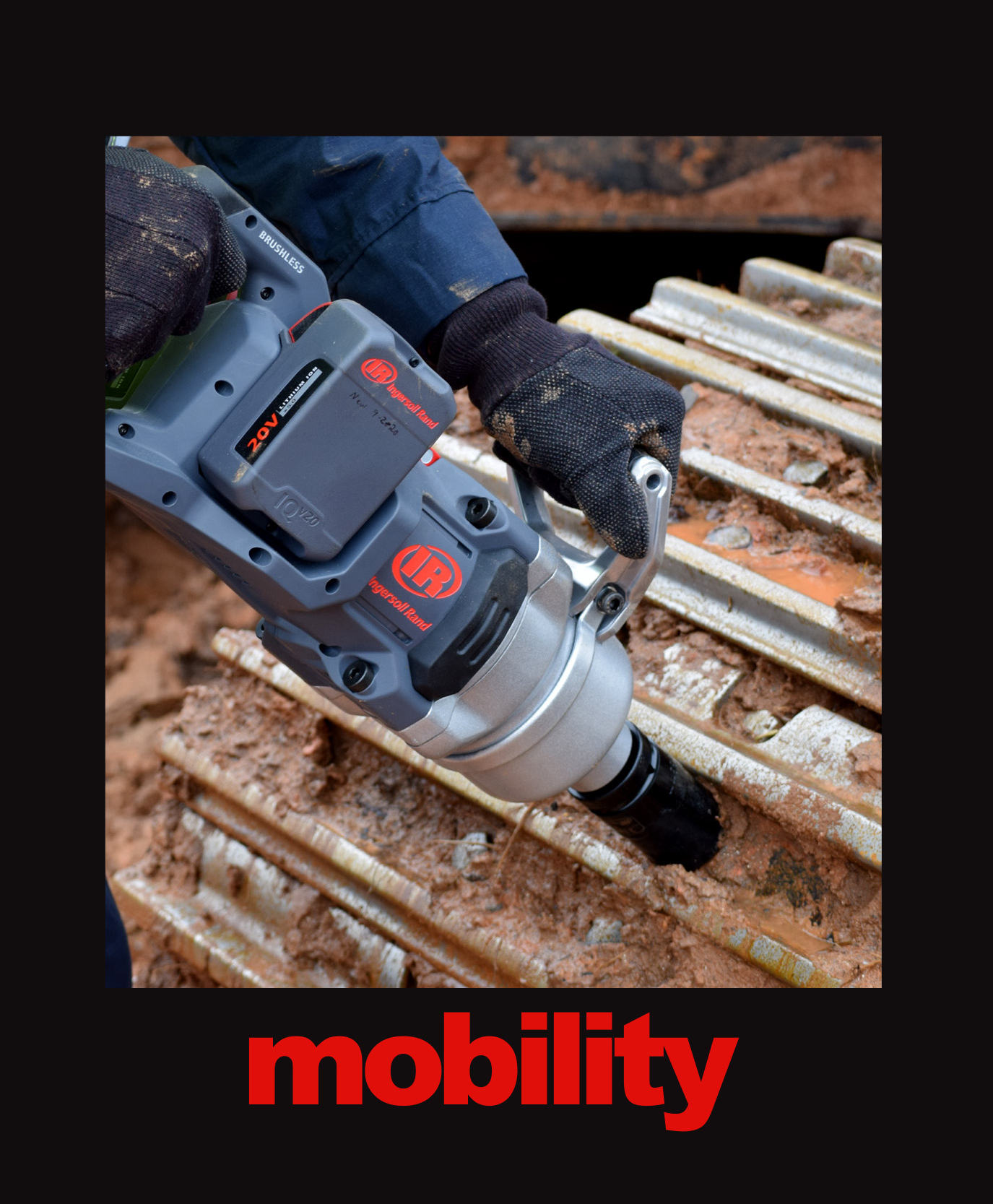 Ingersoll Rand Cordless Impact Wrench - Mobility