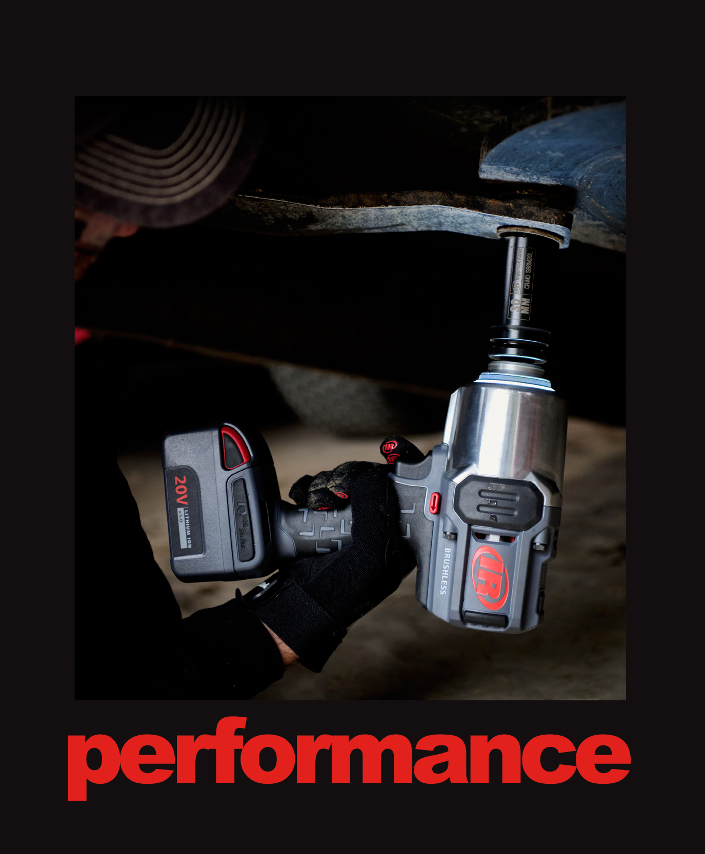 3/4" cordless impact gun features a brushless motor that delivers high torque performance