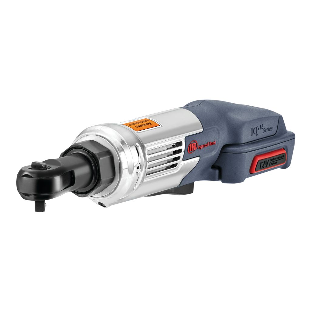 Cordless ratchet wrench - R1120 with battery - angled view