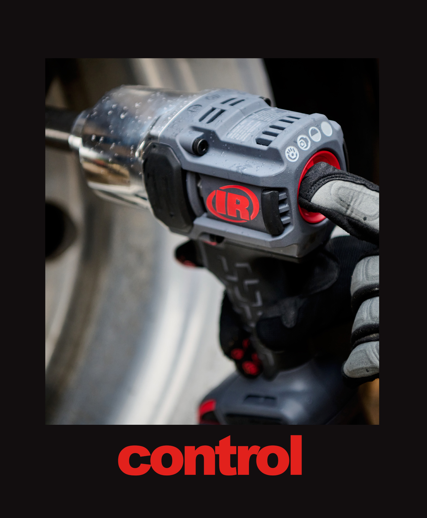 electric impact wrench features torque control dial for ultimate control