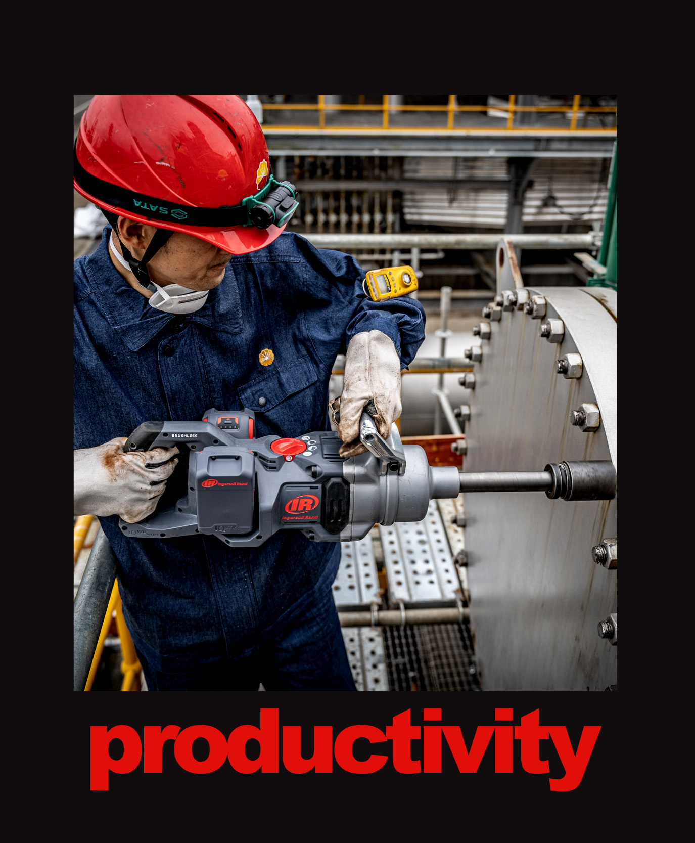 Ingersoll Rand Cordless Impact Wrench - Productivity