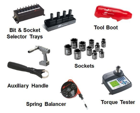 qx series Cordless precision fastening systems accessories all kits