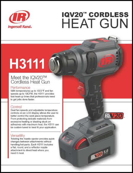 electric heat gun flyer